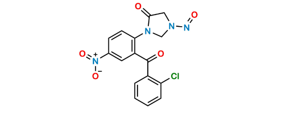 Picture of N-Nitroso Clonazepam Impurity 1
