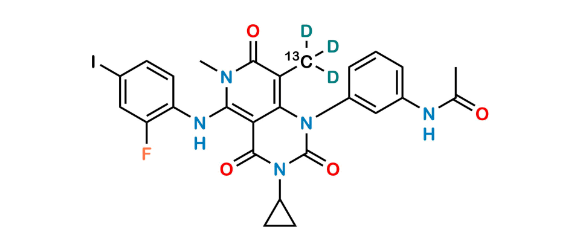 Picture of Trametinib-13C D3