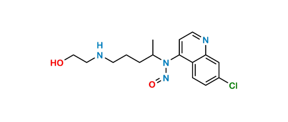 Picture of N-Nitroso Hydroxychloroquine EP Impurity C (Possibility 2)