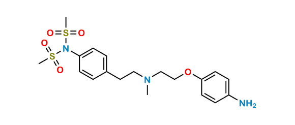 Picture of N-Desmethylsulfonyl-N'-Methylsulfonyl Dofetilide