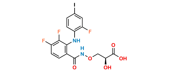 Picture of Mirdametinib Acid Impurity