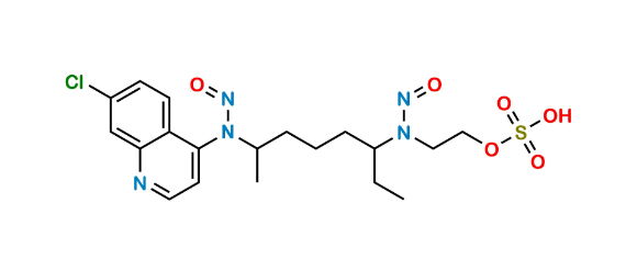 Picture of Hydroxychloroquine Nitroso Impurity 5