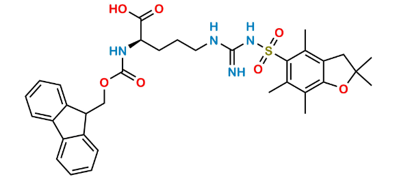 Picture of Fmoc-D-Arg(pbf)-OH
