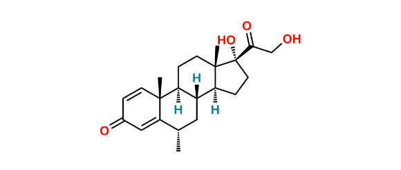 Picture of 11-Dehydroxy Methylprednisolone