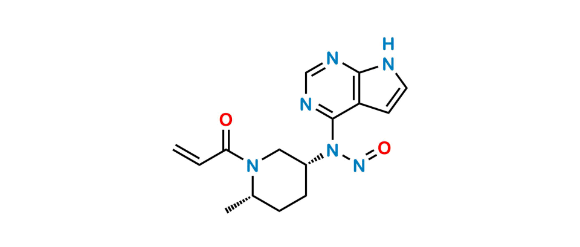 Picture of N-Nitroso Ritlecitinib (Possibility 1)