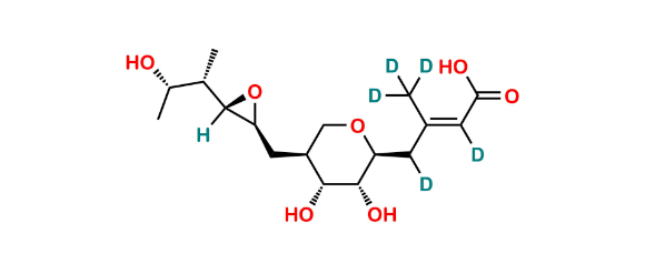 Picture of Monic Acid A-D5 (d4 Major)