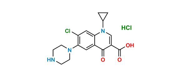 Picture of Ciprofloxacin EP Impurity D (HCl salt)