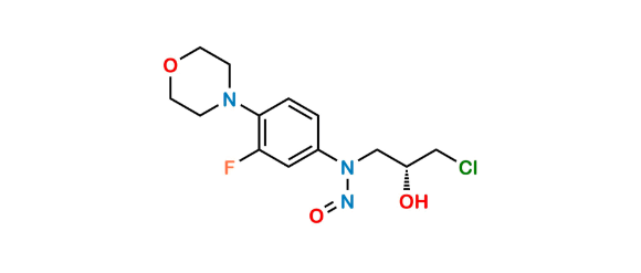 Picture of N-Nitroso Linezolid Chlorohydrin (R)-Isomer Impurity