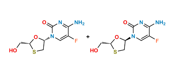 Picture of Mixture of Emtricitabine & Emtricitabine 5-Epimer