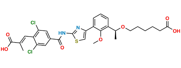 Picture of Lusutrombopag Acid Impurity