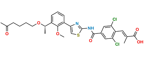 Picture of Lusutrombopag Keto Impurity