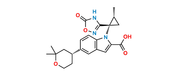 Picture of Orforglipron Carboxylic Acid (5R,1S,2R) Isomer