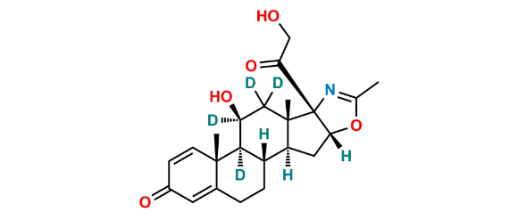 Picture of 21-Desacetyl Deflazacort-D4