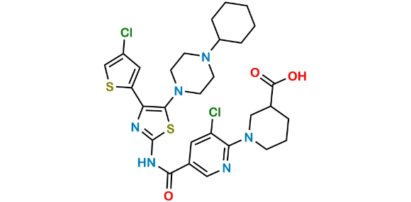 Picture of Avatrombopag 3-Carboxylic Acid Impurity
