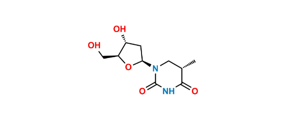 Picture of (5S) Dihydro Telbivudine Impurity  2