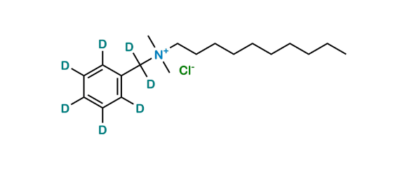 Picture of Benzyldimethyldecylammonium chloride-D7