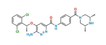 Picture of Ensartinib Desfluoro Impurity
