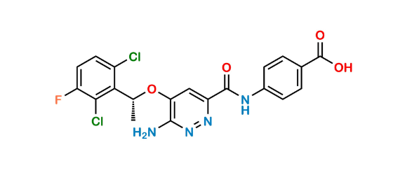 Picture of Ensartinib Acid Impurity