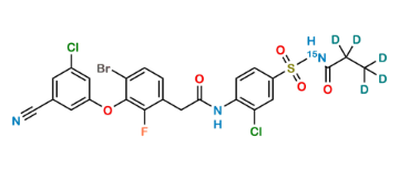 Picture of Elsulfavirine-15N, D5