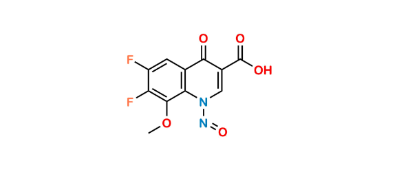 Picture of Gatifloxacin Nitroso Impurity 1