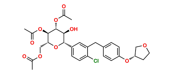 Picture of Empagliflozin Triacetyl Impurity