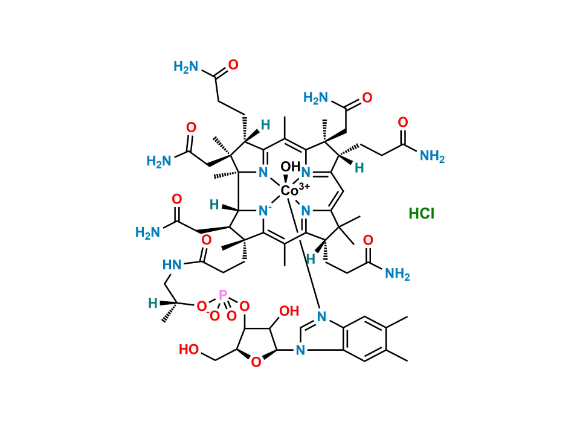 Picture of Hydroxocobalamin Hydrochloride