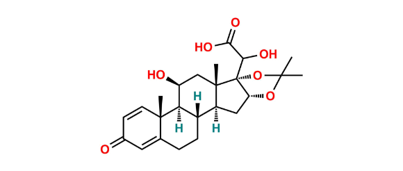 Picture of Desonide 20-Hydroxy Analog Impurity