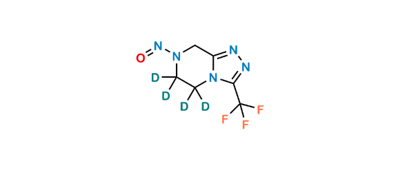 Picture of Nitroso-STG-19 (Sitagliptin)-5,5,6,6-D4