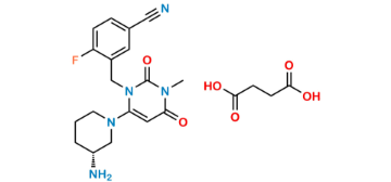 Picture of 3-Benzyl Trelagliptin Succinate Impurity