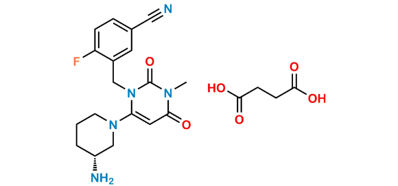 Picture of 3-Benzyl Trelagliptin Succinate Impurity