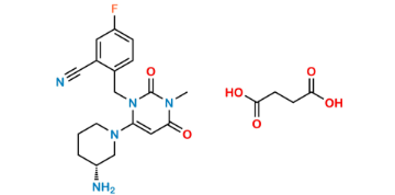 Picture of 5-Fluoro Trelagliptin Succinate Impurity