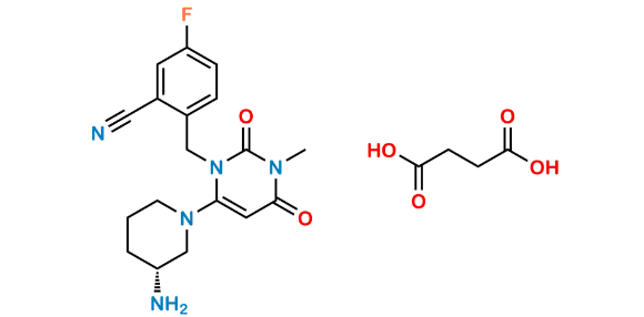 Picture of 5-Fluoro Trelagliptin Succinate Impurity