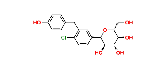 Picture of Desethyl alpha-Dapagliflozin Impurrity
