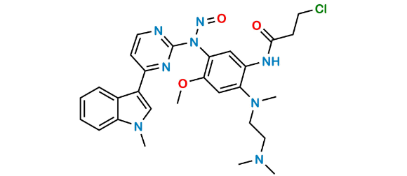 Picture of N-Nitroso Osimertinib Chloro Impurity