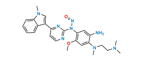 Picture of N-Nitroso Osimertinib Aminomethoxy Impurity