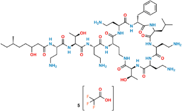 Picture of Polymyxin B6 Pentatrifluoroacetate (Mixture of Diastereomers)