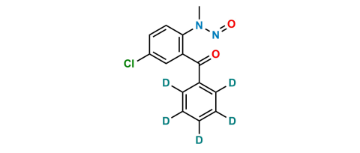 Picture of N-Nitroso Diazepam EP Impurity D D4