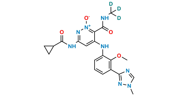Picture of Deucravacitinib N-Oxide Impurity 2