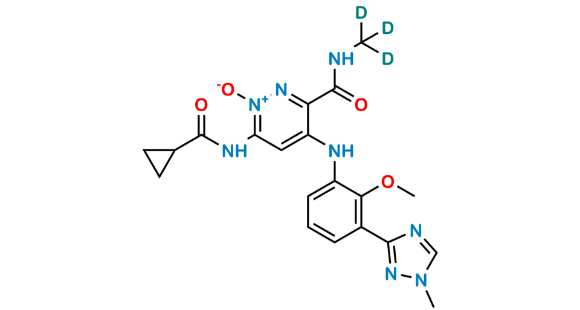 Picture of Deucravacitinib N-Oxide Impurity 1