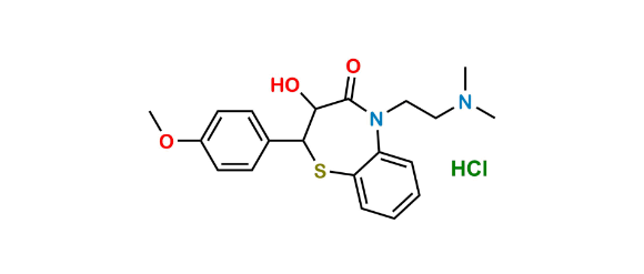 Picture of Desacetyl Diltiazem Hydrochloride (USP)
