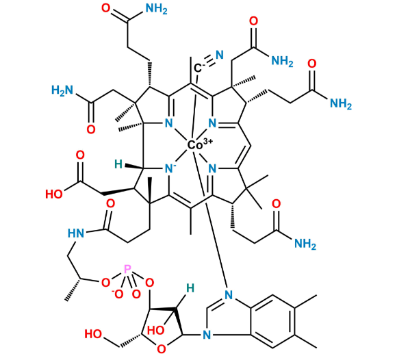 Picture of Cyanocobalamin-g-carboxylic Acid