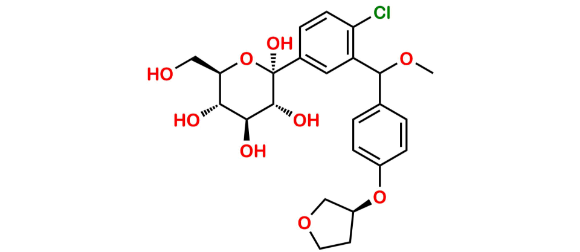 Picture of Methoxy Hydroxy Empagliflozin
