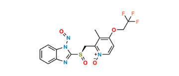 Picture of Dexlansoprazole N-oxide Nitroso Impurity