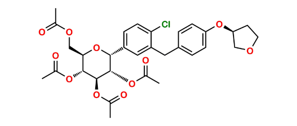 Picture of (S)-Empagliflozin Peracetyl