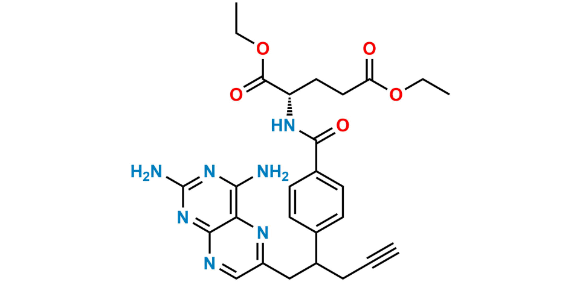 Picture of 10-Propargyl-10-deazaminopterin Diethyl Ester