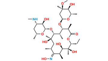 Picture of 3'-N-Demethylation Erythromycin A Oxime
