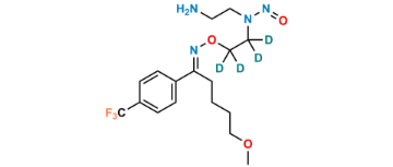 Picture of N-Nitroso Fluvoxamine Maleate EP Impurity F-D4