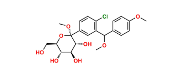 Picture of Dimethoxy Empagliflozin Methyl Impurity
