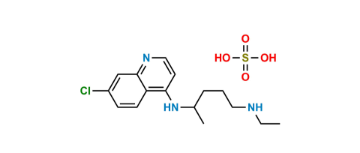 Picture of Hydroxychloroquine EP Impurity D (Sulfate salt)