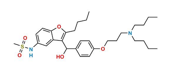 Picture of Dronedarone Hydroxy Methyl Impurity